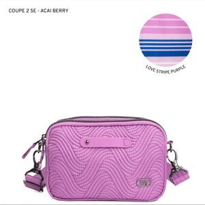 Lug Coupe SE 2 Convertible Crossbody Bag Acai Berry